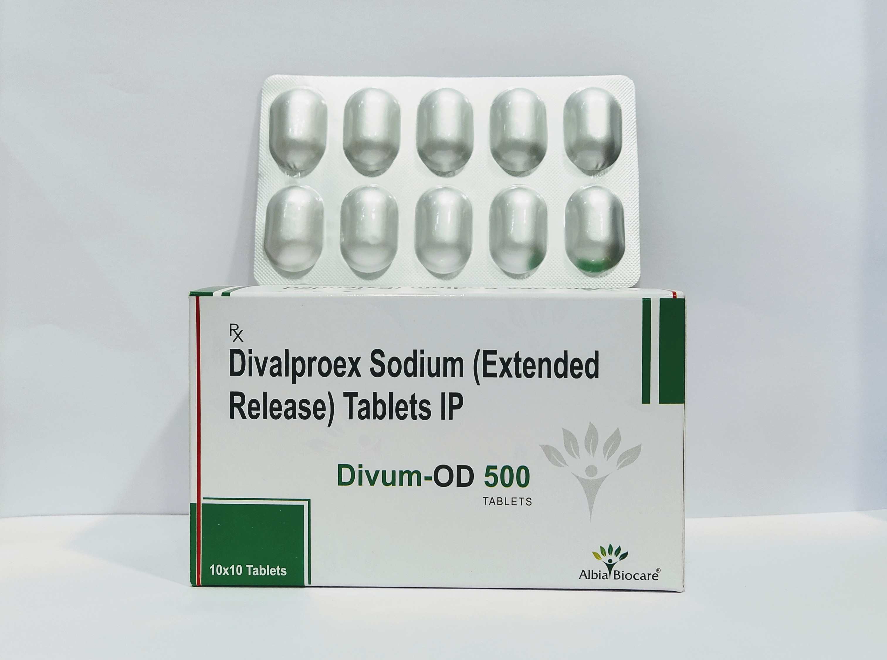 DIVUM-OD 500 TAB. | Divalproex Sodium 500mg 